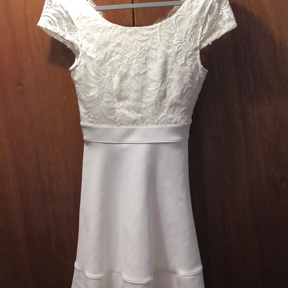 White dress